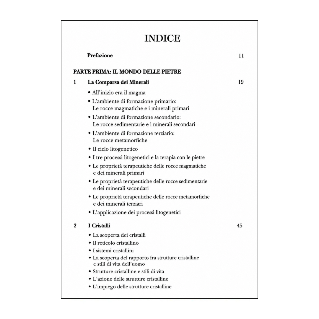 Percorso Completo di Cristalloterapia