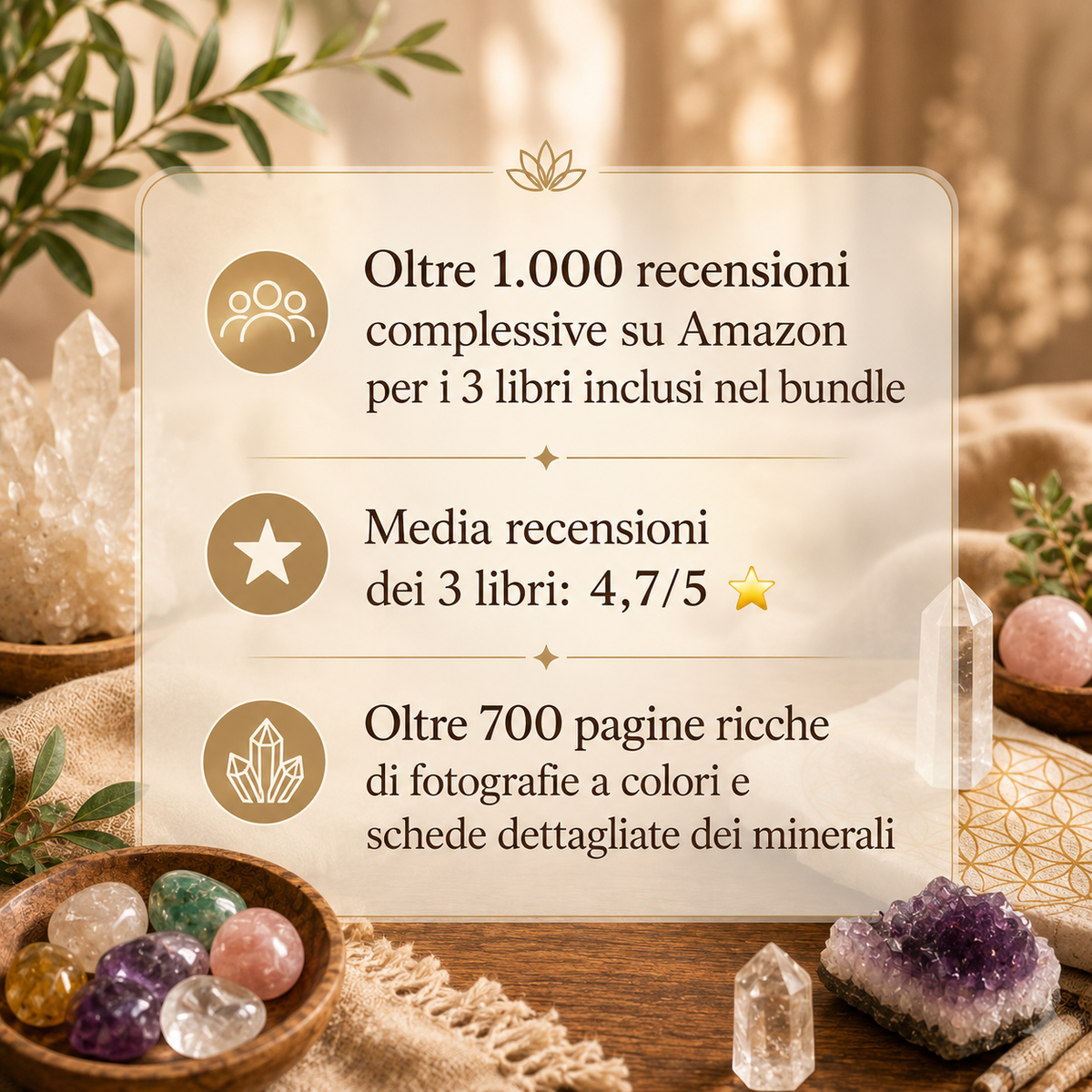 Percorso Completo di Cristalloterapia